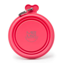Load image into Gallery viewer, Messy Mutts Collapsible Silicone Bowl Red - Large