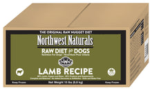 Load image into Gallery viewer, Northwest Naturals Frozen Raw Nuggets - Lamb - 15lb Bulk Box
