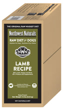 Load image into Gallery viewer, Northwest Naturals Frozen Raw Nuggets - Lamb - 15lb Bulk Box