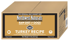 Load image into Gallery viewer, Northwest Naturals Frozen Raw Nuggets - Turkey - 15lb Bulk Box