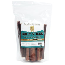 Load image into Gallery viewer, Tuesday's Natural Dog Company Bully Sticks Thick Odor Free 6" - 16oz Bag