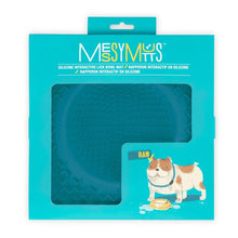 Load image into Gallery viewer, Messy Mutts Silicone Therapeutic Lick Bowl Mat 10" - Blue