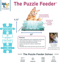 Load image into Gallery viewer, Doc &amp; Phoebe's Cat Co. The Puzzle Feeder