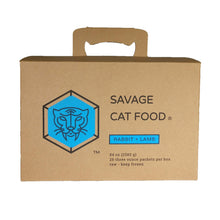 Load image into Gallery viewer, Savage Cat Food Frozen Raw - Rabbit + Lamb 84oz Box - 3oz Individual Portions - 28 count