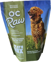 Load image into Gallery viewer, OC Raw Frozen Dog Food Meaty Rox - Turkey &amp; Produce