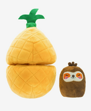 Load image into Gallery viewer, Hugsmart Fruity Critterz - Pineapple Interactive Dog Toy