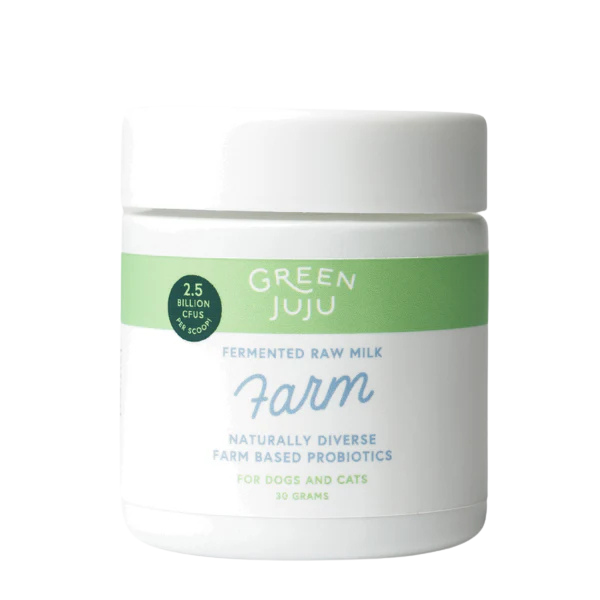 Green Juju Freeze-Dried Farm Fermented Raw Milk Based Probiotics 30g Jar