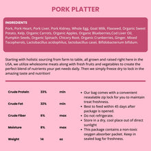 Load image into Gallery viewer, Shepherd Boy Farms Freeze-Dried Dog or Cat Food - Pork Recipe 14oz bag