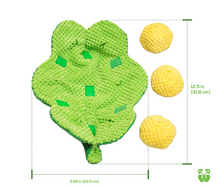 Load image into Gallery viewer, PAWTY Dog Toys Pea Pod Interactive Snuffle Mat