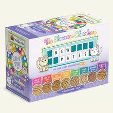 Load image into Gallery viewer, Weruva Wet Cat Food Patés Slide &amp; Serve Showcase Chowdown Variety Pack 2.8oz Pouch 16pk