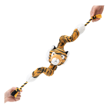 Load image into Gallery viewer, Territory Loopy Tug Dog Toy - Tiger 32.7"
