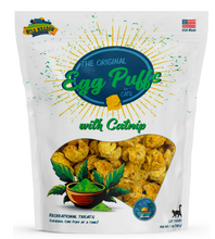 Load image into Gallery viewer, Wild Meadow Farms Original Egg Puffs for Cats with Catnip 1oz Bag