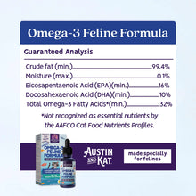 Load image into Gallery viewer, Austin and Kat Purrfect Feline Omega-3 Oil 2oz