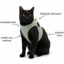 Load image into Gallery viewer, BayCat Cat Harness - Coastal Fern -
