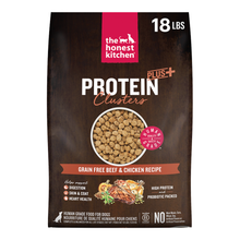 Load image into Gallery viewer, The Honest Kitchen Dry Dog Food Clusters Grain-Free Protein Plus+ Beef &amp; Chicken Recipe