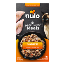 Load image into Gallery viewer, Nulo Gently-Cooked Shelf-Stable Meals for Cats - Chicken Recipe 3.5oz Pouch