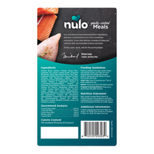 Load image into Gallery viewer, Nulo Gently-Cooked Shelf-Stable Meals for Cats - Salmon &amp; Chicken Recipe 3.5oz Pouch