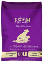 Load image into Gallery viewer, Fromm Dry Dog Food Gold Small Breed Adult