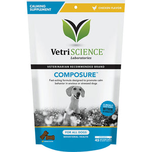 Vetriscience Dog Composure Chicken 45ct