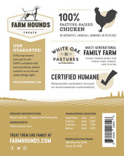Load image into Gallery viewer, Farm Hounds Chicken Jerky 3.5oz Bag