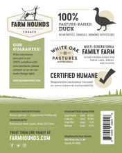 Load image into Gallery viewer, Farm Hounds Duck Strips 4.5oz Bag