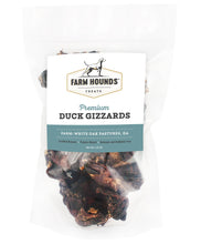 Load image into Gallery viewer, Farm Hounds Duck Gizzards 4.5oz Bag
