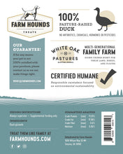 Load image into Gallery viewer, Farm Hounds Duck Gizzards 4.5oz Bag