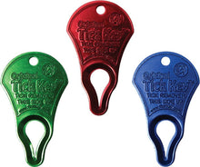 Load image into Gallery viewer, The Tick Key "The Green Spot" Engraved Purple or Green