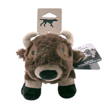 Load image into Gallery viewer, Tall Tails Plush Squeaker Dog Toy - Buffalo 9"