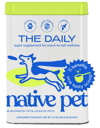Native Pet The Daily Super Supplement 7oz Tin