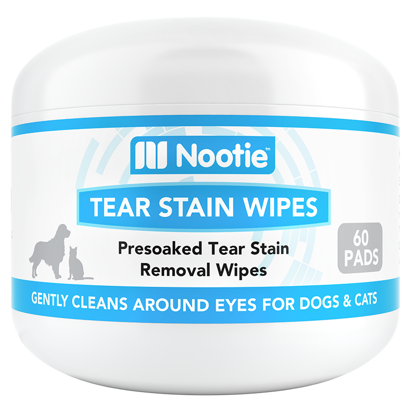 Nootie Tear Stain Wipes for Dogs & Cats 60ct