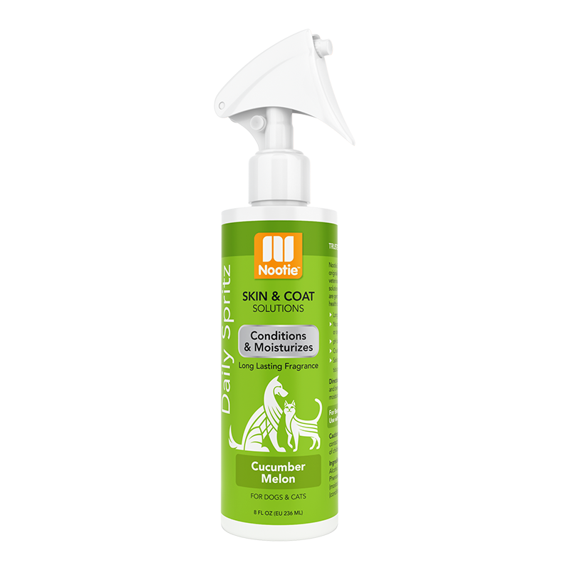 Nootie Daily Spritz for Dogs & Cats - Cucumber Melon 8 fl oz Bottle