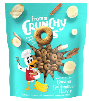 Fromm Dog Biscuits Crunchy O's Banana Kablammas™ 26oz Bag