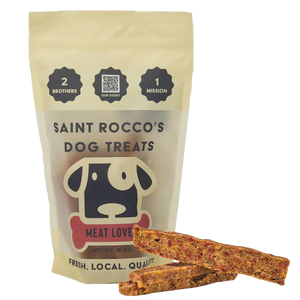 Saint Rocco's Treats Meat Lover Strips 8oz Bag
