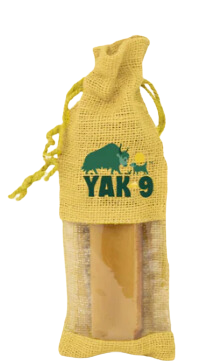 Yak-9 Dog Chews PB & Banana Yak Cheese Chew XS 2 Pack