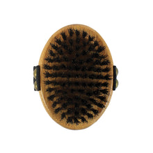 Load image into Gallery viewer, Bamboo Groom Palm Brush w/ Boar Bristles