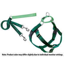 Load image into Gallery viewer, 2 Hounds Design Freedom No-Pull Harness Deluxe Training Package - 5/8" - Kelly Green/Neon Green