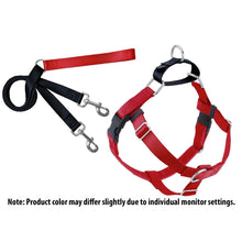 Load image into Gallery viewer, 2 Hounds Design Freedom No-Pull Harness Deluxe Training Package - 1" - Red/Black