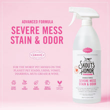 Load image into Gallery viewer, Skout's Honor Severe Mess Stain &amp; Odor for Cats - 35oz Spray Bottle