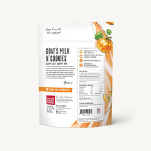 Load image into Gallery viewer, The Honest Kitchen Biscuit Dog Treats Goat's Milk N' Cookies Pumpkin &amp; Cinnamon 8oz Bag
