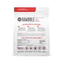 Load image into Gallery viewer, Bixbi RAWBBLE® Freeze-Dried Dog Food Beef Recipe