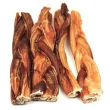 Load image into Gallery viewer, Tuesday's Natural Dog Company Individual Bully Stick - Odor Free - Thick Braided - 6"