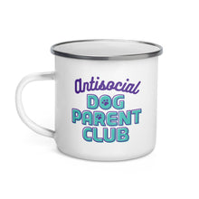 Load image into Gallery viewer, Antisocial Dog Parent Club enamel mug