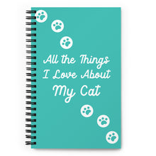 Load image into Gallery viewer, All Things Cat notebook