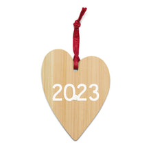 Load image into Gallery viewer, 2023 World’s Best Dog Mom wooden ornament