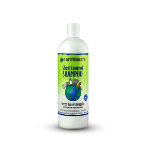 Earthbath Dog Shampoo - Shed Control Green Tea & Awapuhi - 16oz Bottle