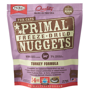 Primal Freeze-Dried Raw Cat Food Turkey Formula