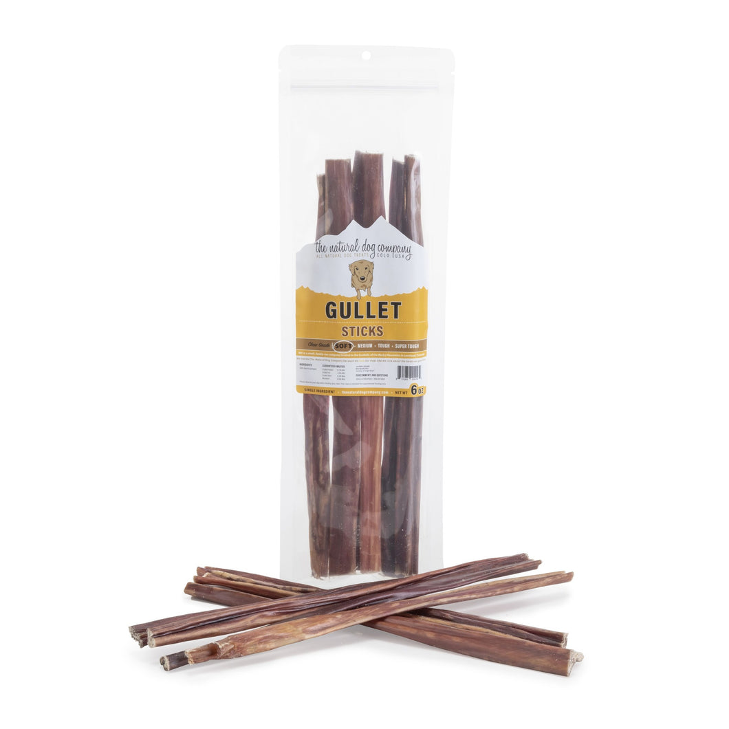 Tuesday's Natural Dog Company Beef Gullet Sticks 12