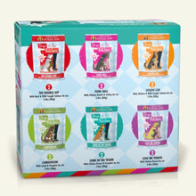 Load image into Gallery viewer, Dogs in the Kitchen Wet Dog Food Pooch Pouch Party Variety Pack 2.8oz Pouch (12pk)