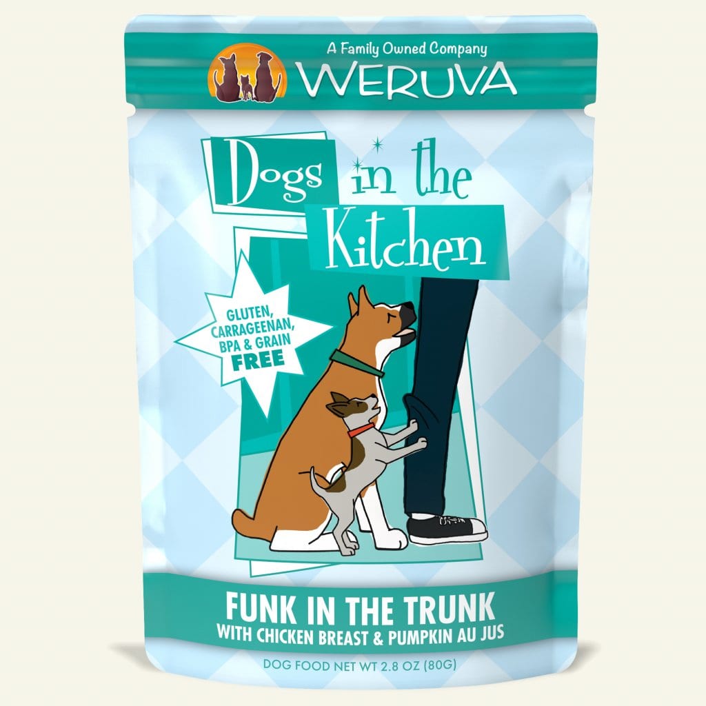 Dogs in the Kitchen Wet Dog Food Funk in the Trunk 2.8oz Pouch Single